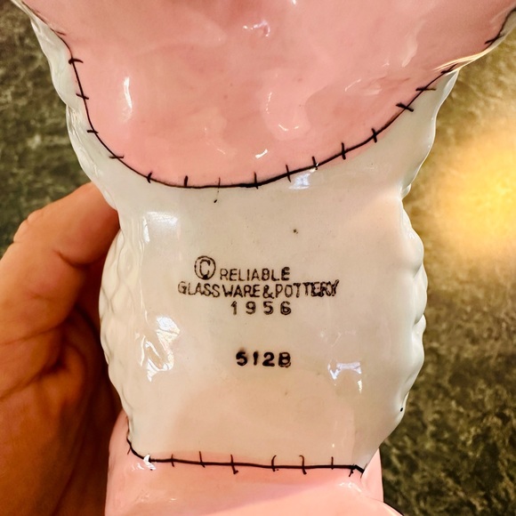 Vintage 1956 Lamb Planter Reliable Glassware
Pottery 512 B - Picture 8 of 8